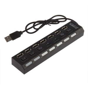 HUB USB 7 PORTAS CHAVEADA USB 2.0 (HUB7P SHINKA)