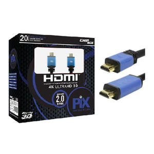 CABO HDMI PIX PLUS - 2.0 4K HDR 19P 20M