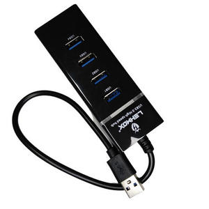 HUB USB 3.0 4 PORTAS 5 GBPS LEHMOX - LEY-200