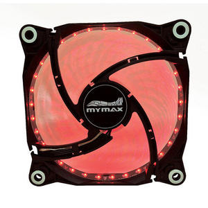 COOLER FAN MYMAX STORM II - PRETO LED VERMELHO 120MM (MYC/FC-12025-33/RD)