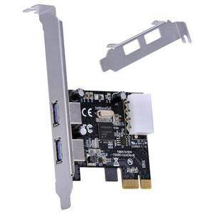 PLACA USB 2 USB 3.0PCI-E X1 LP P2U30-LP