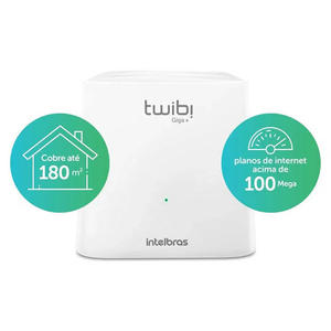 ROTEADOR WIRELESS 4750078 TWIB GIGA+ AC1200 WI-FI MESH DUAL BAND WAN E REDE GIGA TR069