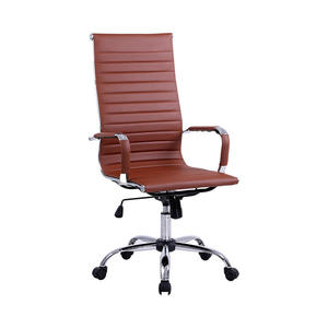 CADEIRA ESCRITORIO DIRETOR GIRATORIA PREMIUM TABACO (MOCH-DIRPRM/BN)