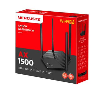ROTEADOR GIGABIT MERCUSYS WI-FI 6 AX1500 DB MR60X
