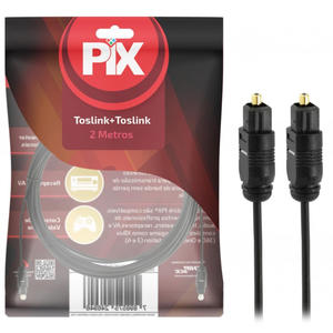 CABO OPTICO TOSLINK PROFISSIONAL 2M