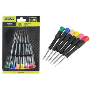 CHAVE TORX C/6 PECAS P/CELULAR