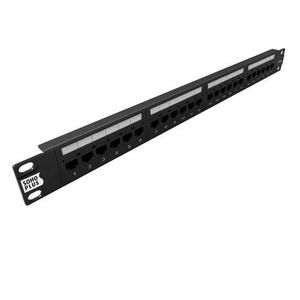 PATCH PANEL CAT.5E 24 PORTAS T568A/B 35050401