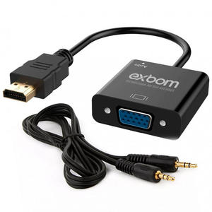 CONVERSOR HDMI M X VGA F C/ SAIDA AUDIO (05)