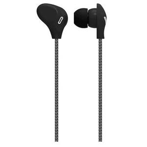 FONE DE OUVIDO MULTILASER CABO DE NYLON E MICROFONE PRETO - PH194