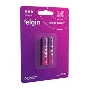 AAA-900 MAH-PILHA RECARREG.ELGIN (BLISTER C/2)