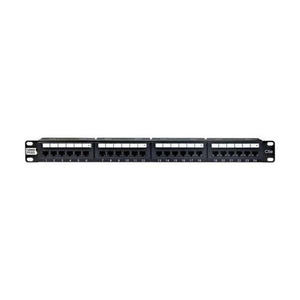 PATCH PANEL 24 PORTAS CONEXAO CAT5E 19 - REF. LY-PP5-11 - PADRAO