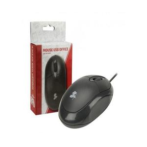 MOUSE OTICO USB OFFICE PRETO 1000DPI