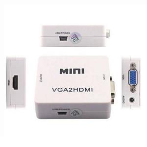 CONVERSOR VGA PARA HDMI COM AUDIO E USB