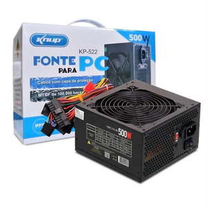 FONTE 500W REAL KNUP KP-522