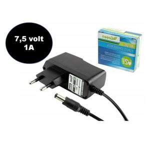 FONTE CHAVEADA 7 5V 1A - PLUG 5 5MM X 2 1MM