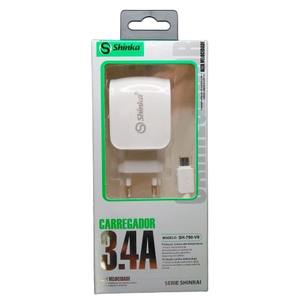 CARREGADOR 2USB V8 SHINKA SH-790-V8