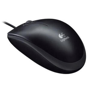 MOUSE LOGITECH M100 C/FIO USB OPTICO PRETO