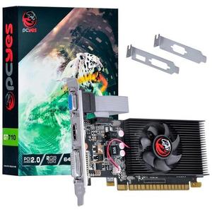 PLACA DE VIDEO PCYES R5 230 2GB DDR3 64 BITS LOW PROFILE - PJR230RLP