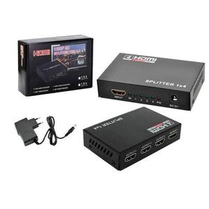 ADAPTADOR SPLITTER HDMI LOTUS 1 ENTRADA 4 SAÍDAS FULL HD 1080P 1X4