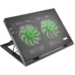 SUPORTE PARA NOTEBOOK WARRIOR LUIGIA LED VERDE - AC267