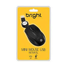 MINI MOUSE BRIGHT 0111 RETRATIL USB PTO