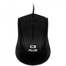 MOUSE C3TECH MS27BK COM FIO PRETO