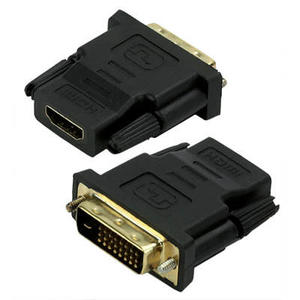 ADAPTADOR DVI 24+1 MACHO / HDMI FEMEA