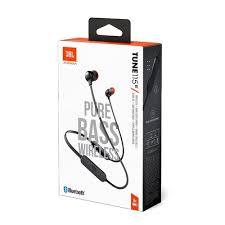 FONE DE OUVIDO JBL TUNE PRETO 115BT