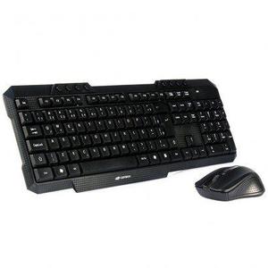 KIT MOUSE E TECLADO C3TECH KW10BK SEM FIO USB PTO