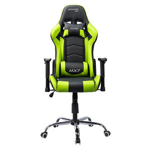 CADEIRA GAMER MX7 GIRATORIA PRETO/VERDE(MGCH-002/GR)