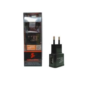 FONTE USB MOBILE - USB DE PAREDE - 5V 2.1A - PRETO