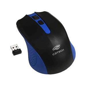 MOUSE C3TECH MW20BL SEM FIO NANO RECEPTOR AZUL