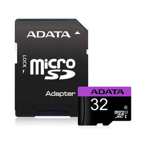 CARTAO DE MEMORIA SD ADATA CLASS 10UHSI 32GB MICRO + ADAPTADOR AUSDH32GUICL10RA1