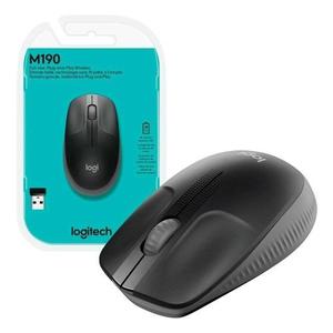 MOUSE S/FIO RC/NANO M190 CINZA LOGITECH