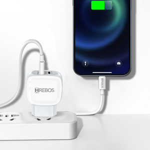 CARREGADOR USB-C(20W) + USB(18W) HS-306