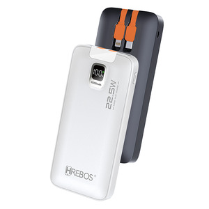 CARREGADOR PORTÁTIL POWER BANK HREBOS SIMPLES MODERN - HS-937 PB-937