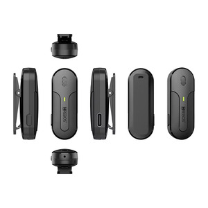 KIT 2 X MICROFONES WIRELESS + RECEPTOR TYPE-C + CASE CARREGADOR - IF-209