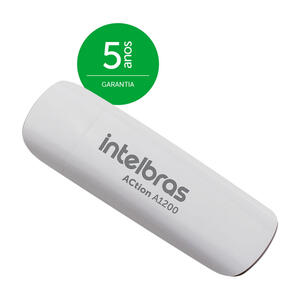 ADAPTADOR WIRELESS USB INTELBRAS ACTION 3.0 DUAL BAND 1200MBPS- A1200 - 4710018