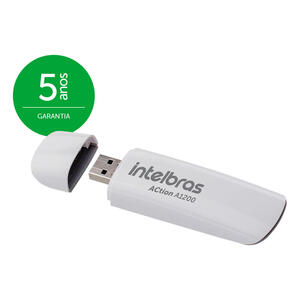 ADAPTADOR WIRELESS USB INTELBRAS ACTION 3.0 DUAL BAND 1200MBPS- A1200 - 4710018