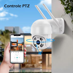 CAMERA ICSEE IP WIFI ROTATIVA A8 FHD COR BRANCO