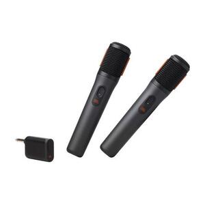 MICROFONE JBL SEM FIO PARTY BOX DUPLO - PRETO