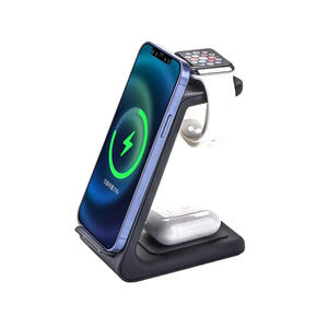 DOCK STATION (ESTAÇÃO DE CARREGAMENTO) HREBOS 3X1 WIRELESS 2021 - HS-951