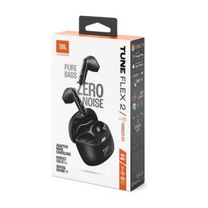 FONE DE OUVIDO JBL TUNE FLEX 2 TWS C/ CANCELAMENTO DE RUÍDO ADAPTAVEL - PRETO