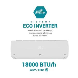 AR CONDICIONADO SPLIT PHILCO 18.000 BTUS PAC18000IFM15 220V