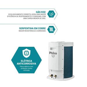 AR CONDICIONADO SPLIT PHILCO 18.000 BTUS PAC18000IFM15 220V
