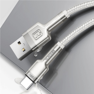 CABO TURBO HREBOS USB TIPO-C 100W 2METROS - HS-594(CB-252 C)