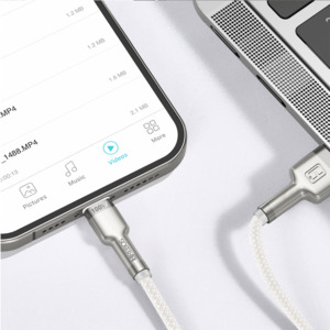 CABO TURBO HREBOS USB TIPO-C 100W 2METROS - HS-594(CB-252 C)