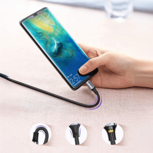 CABO TURBO HREBOS MIDNIGHT USB X LIGHTNING (IPHONE) 1METRO - CB-219 I